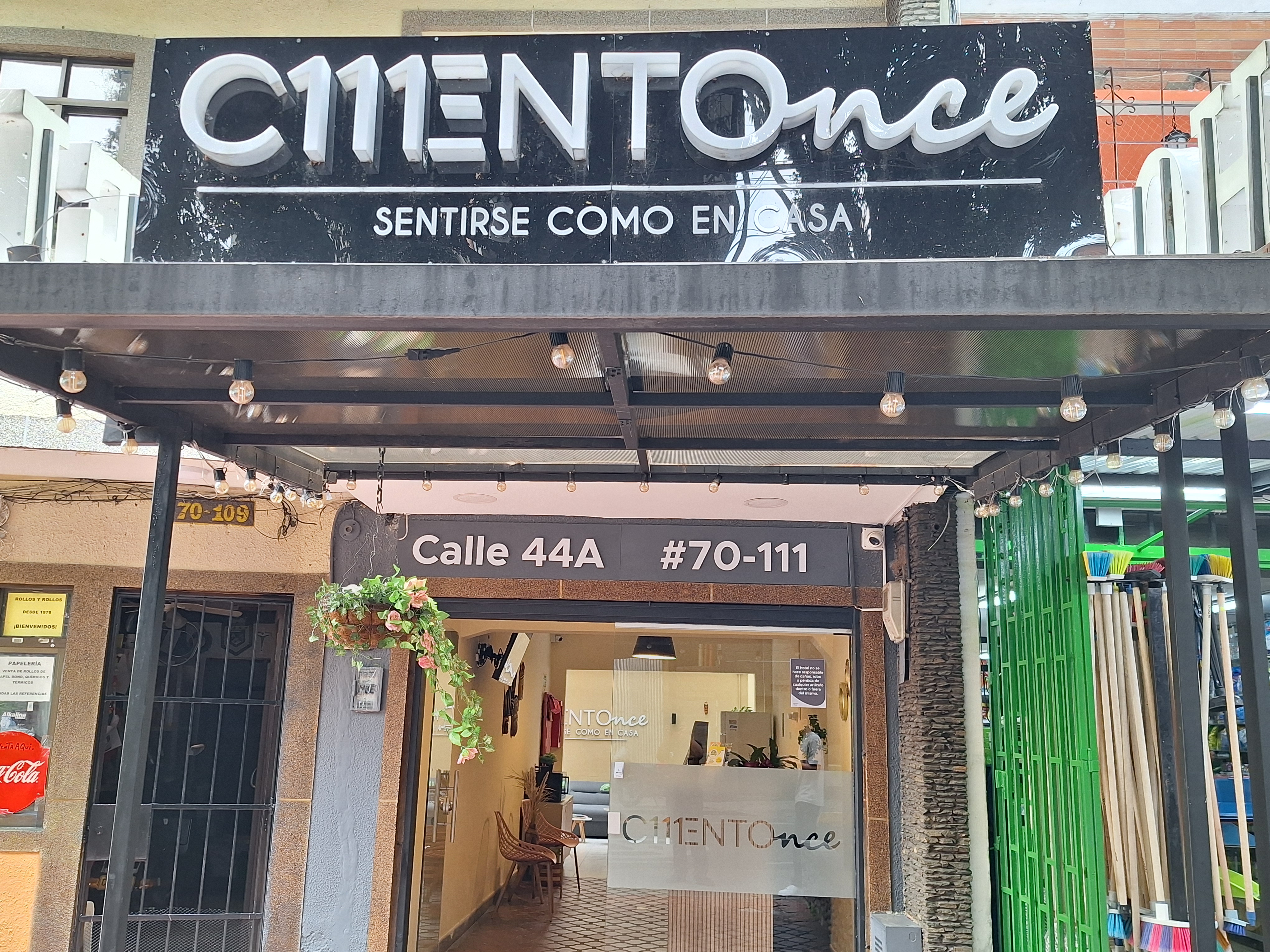 Fachada Hotel Ciento Once