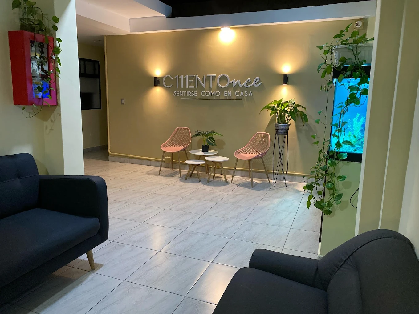 Lobby Hotel Ciento Once